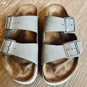 Arizona Nubuck Leather Platform